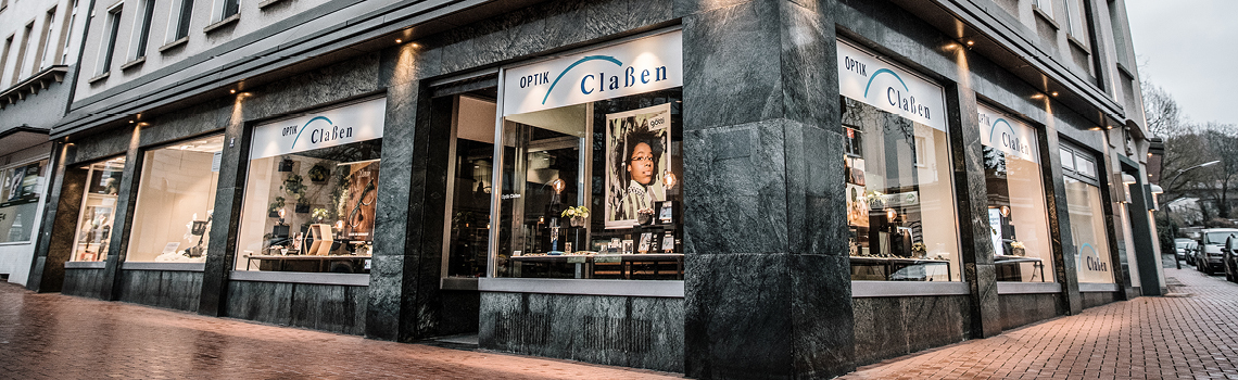 Optik Claßen Ladenlokal