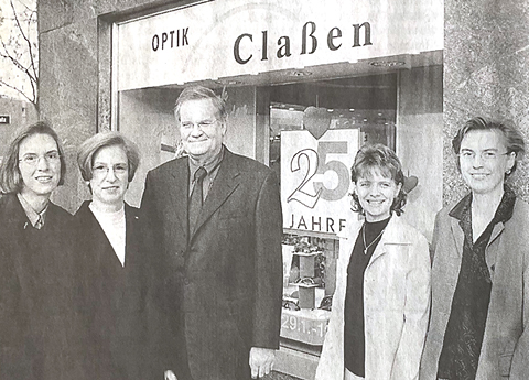 Optik Claßen vor vor 25 Jahren